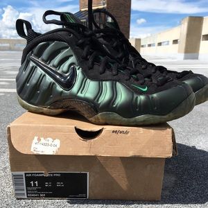 Nike foamposite Dark Pine